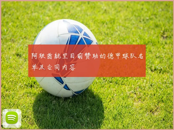 阿联酋航空目前赞助的德甲球队名单及合同内容